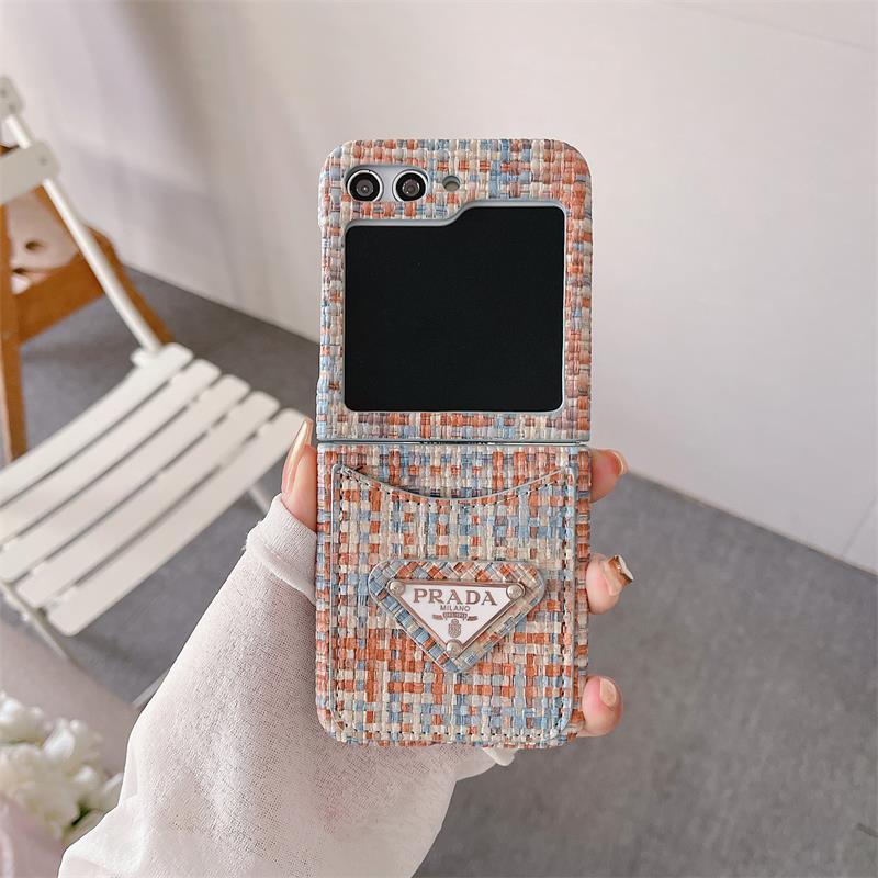 Elegant Galaxy Z Flip Card Holder Case