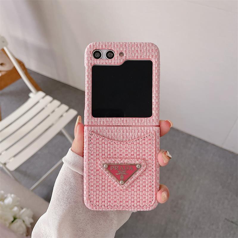 Elegant Galaxy Z Flip Card Holder Case