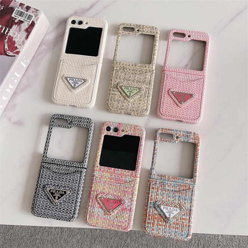 Elegant Galaxy Z Flip Card Holder Case