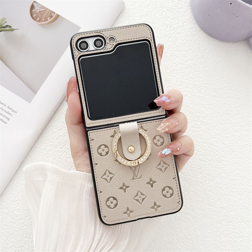 Luxury Leather Galaxy Z Flip Case