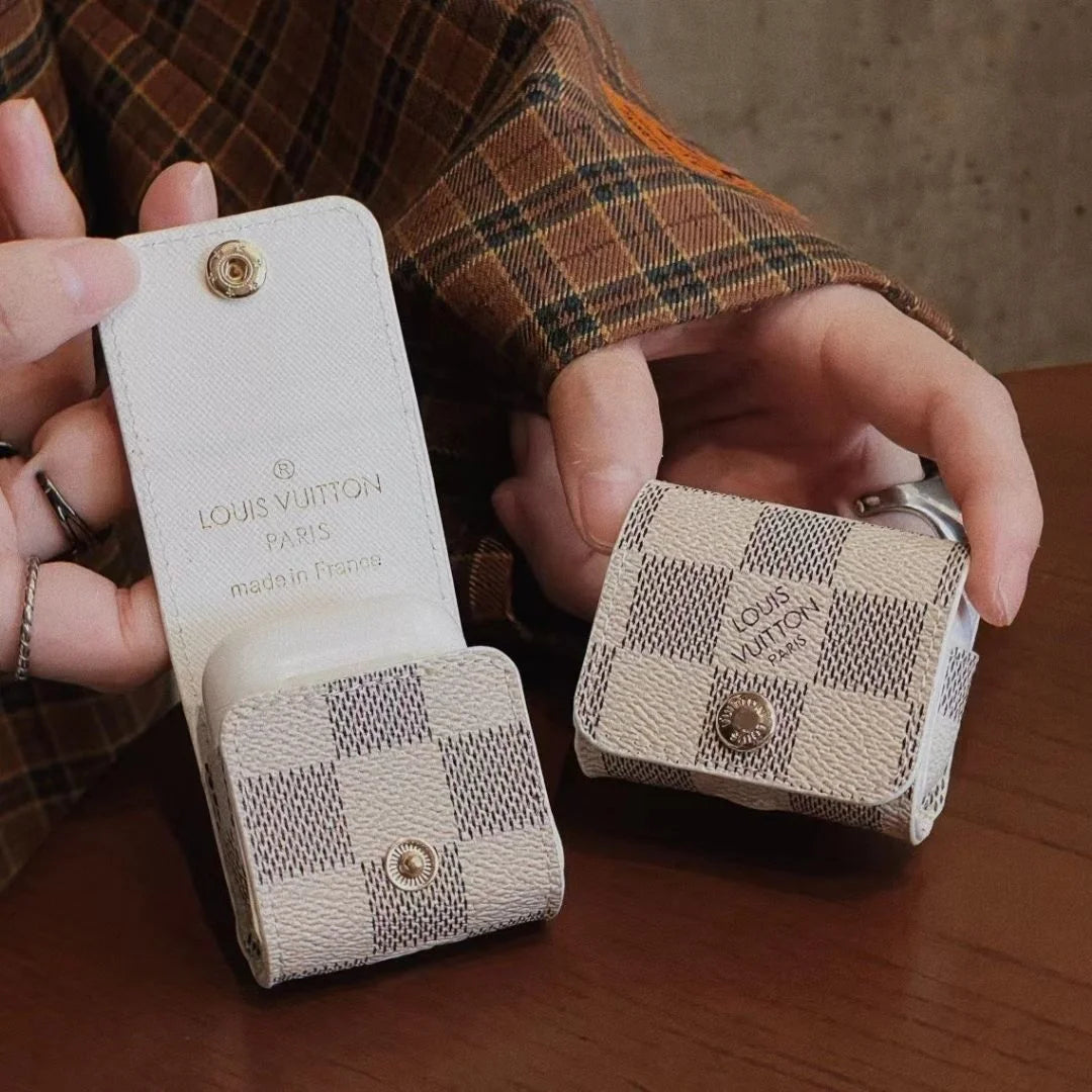Fashion Leather AirPods Case