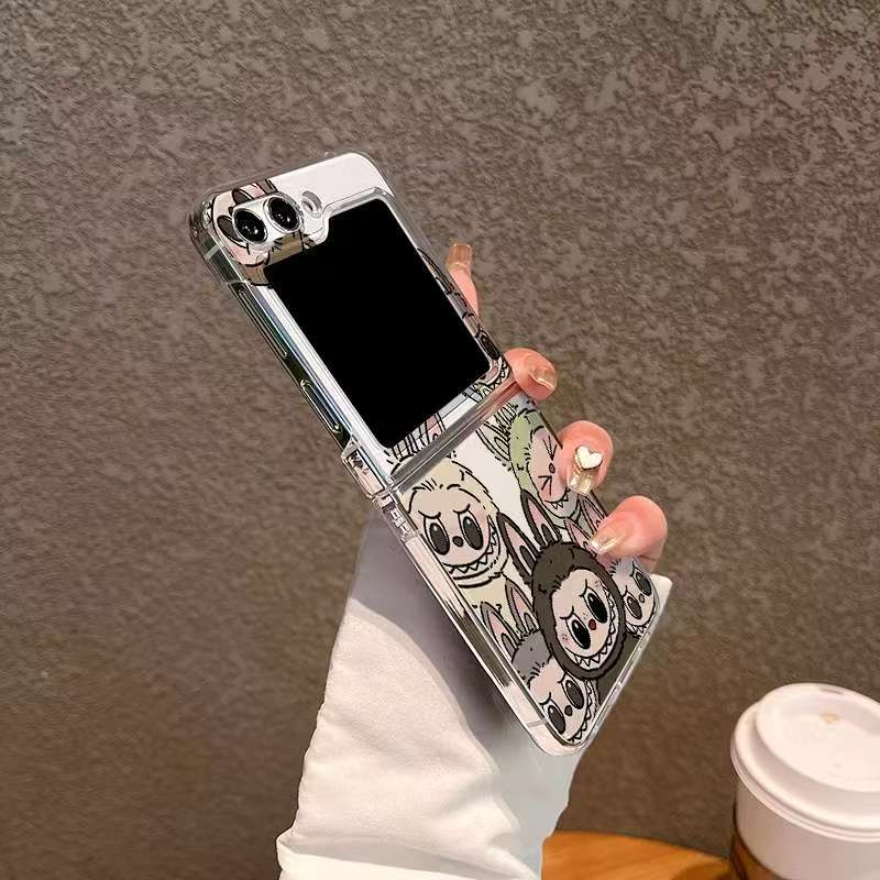 Transparent Trendy Z Flip Case