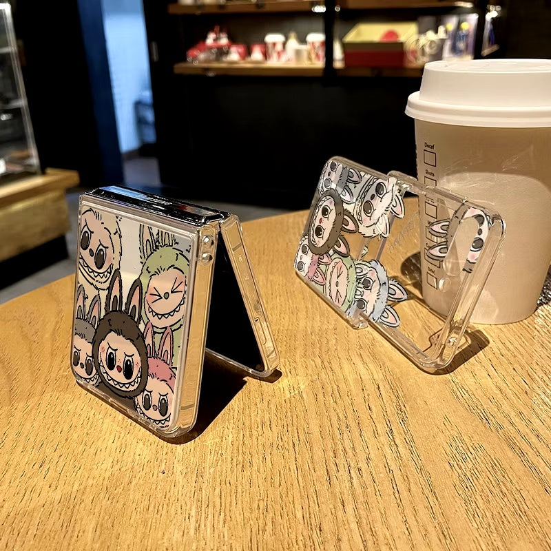 Transparent Trendy Z Flip Case
