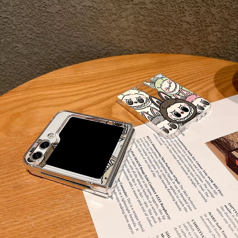 Transparent Trendy Z Flip Case