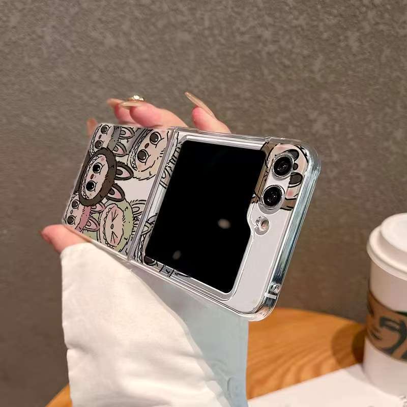 Transparent Trendy Z Flip Case