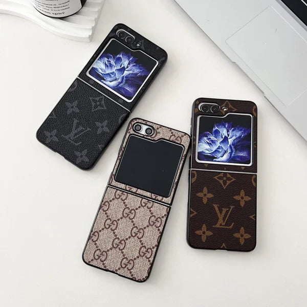 Premium Leather Galaxy Z Flip Case