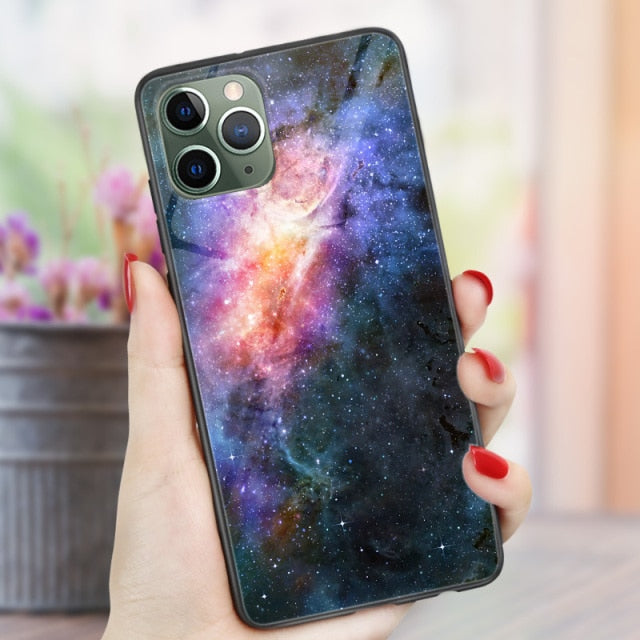 Phone Cases For iphone 11 Pro Max SE 2020 XS Max XR X  7 8 Plus 12 mini Pro Max Case Cover Glossy Silicone Soft